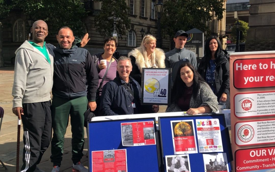 Supporting World Suicide Prevention Day in Preston