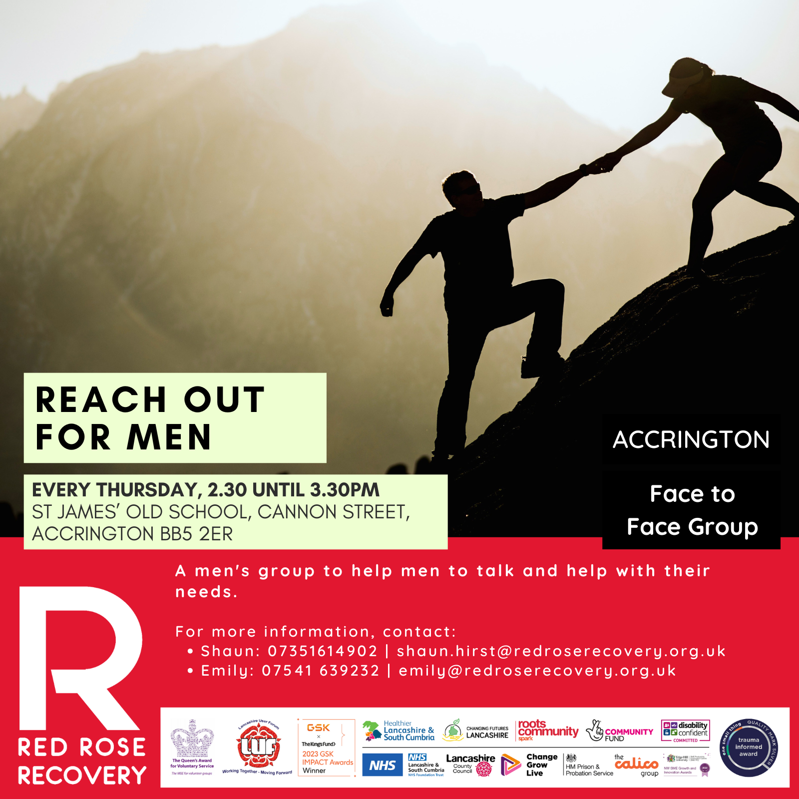 East ReachOutForMen(Accrington)