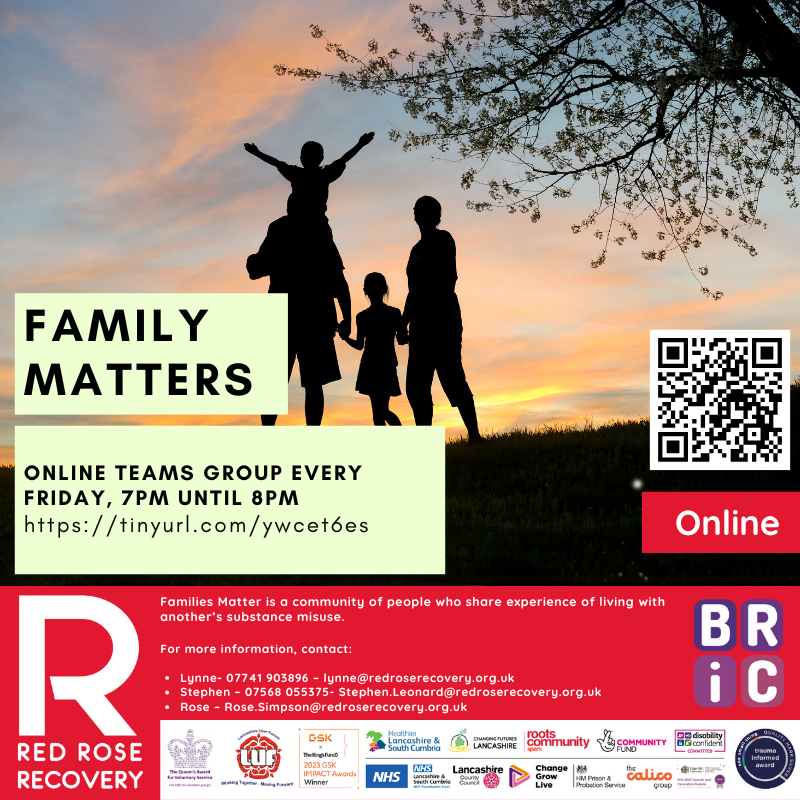 Online Friday Families Matter Meeting