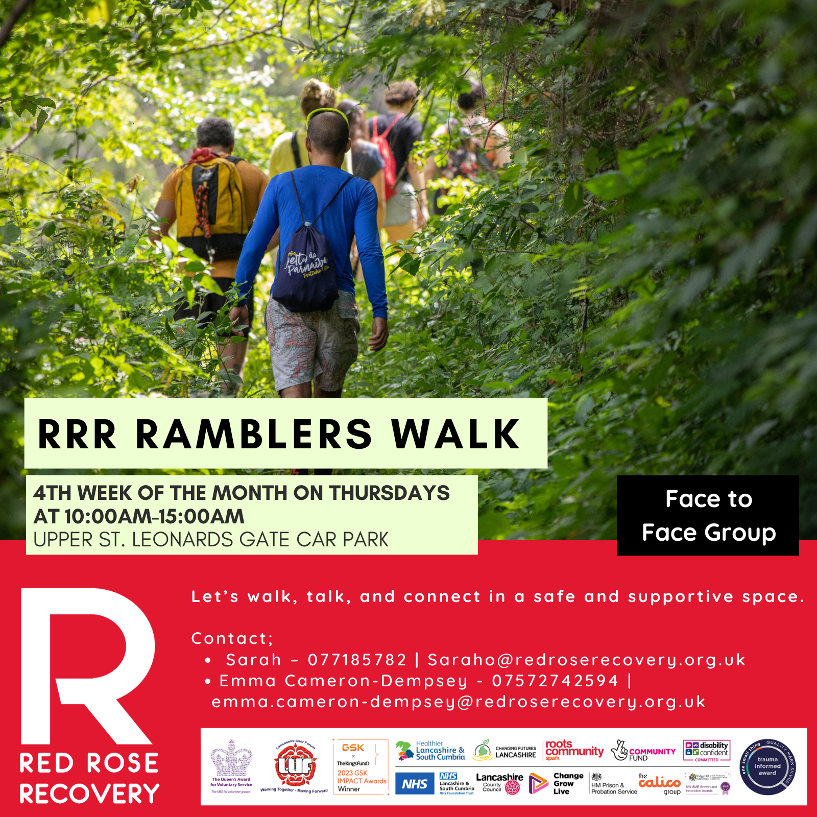NEW RRR ramblers group